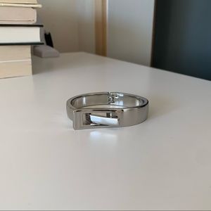 Banana Republic silver cuff bracelet